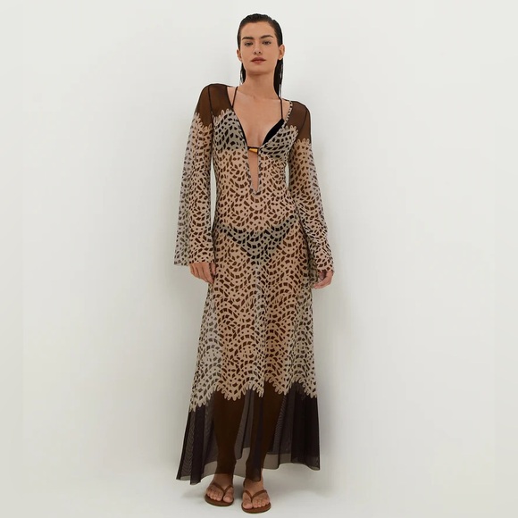 Caroline Constas Other - Caroline Constas Mesh Beach Cover Up